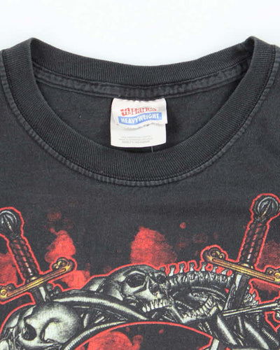 Vintage Slayer Bloody Emblem Graphic T-Shirt - L