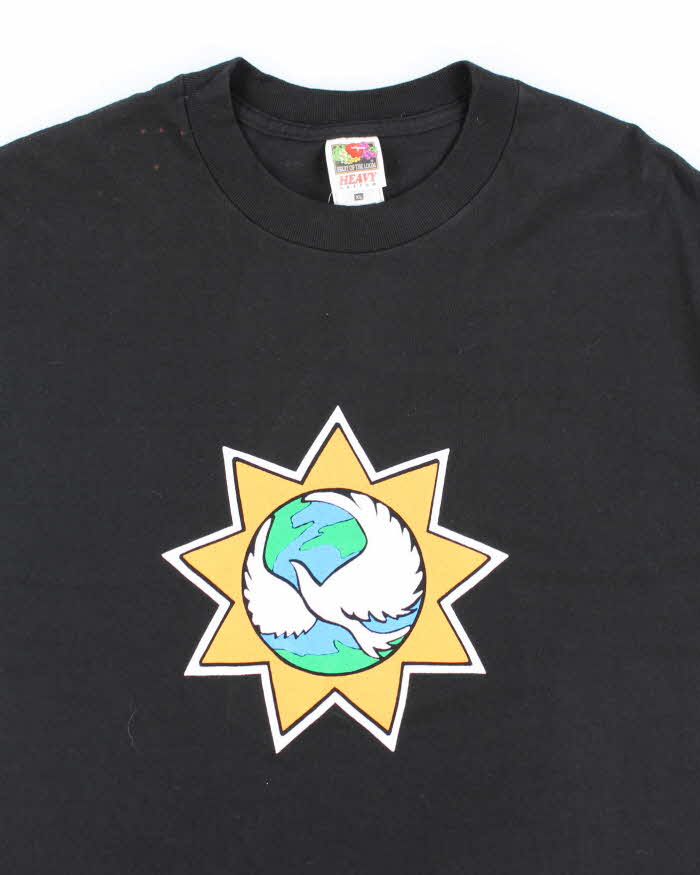 Vintage 90's World Peace Centre Graphic T-Shirt - XL