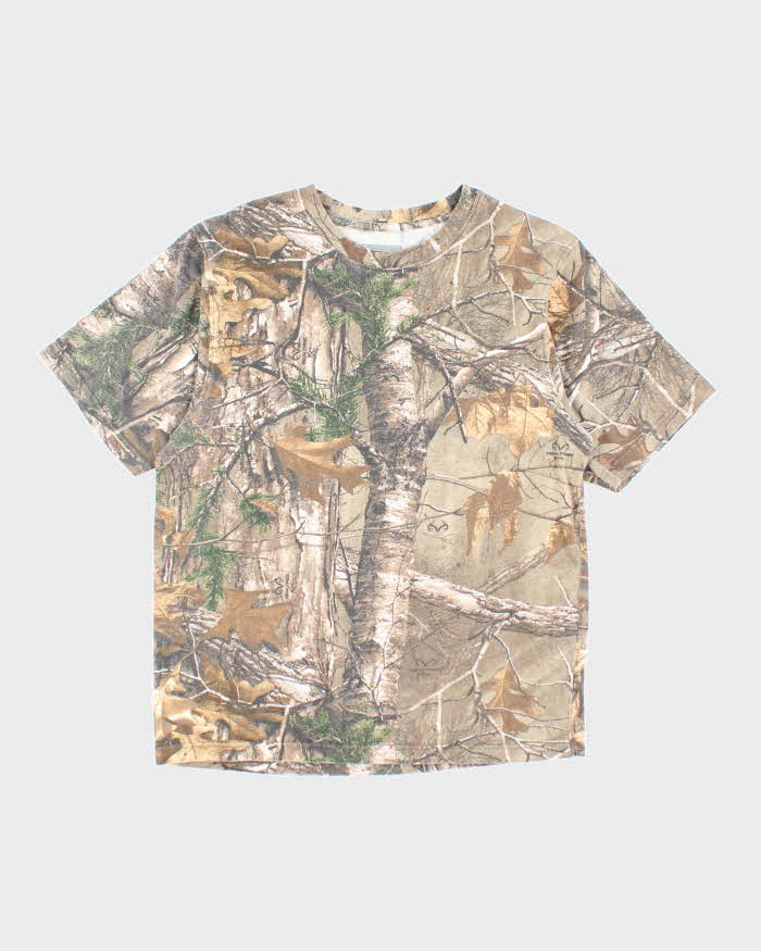 Vintage 00s Realtree Camouflage T-shirt - L