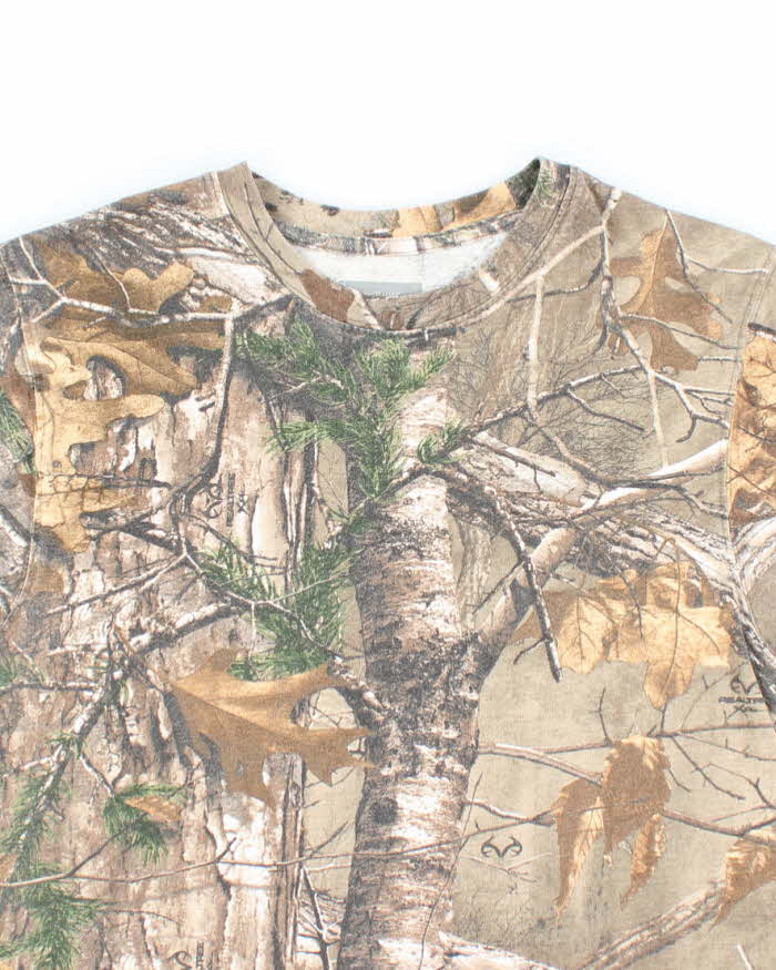 Vintage 00s Realtree Camouflage T-shirt - L