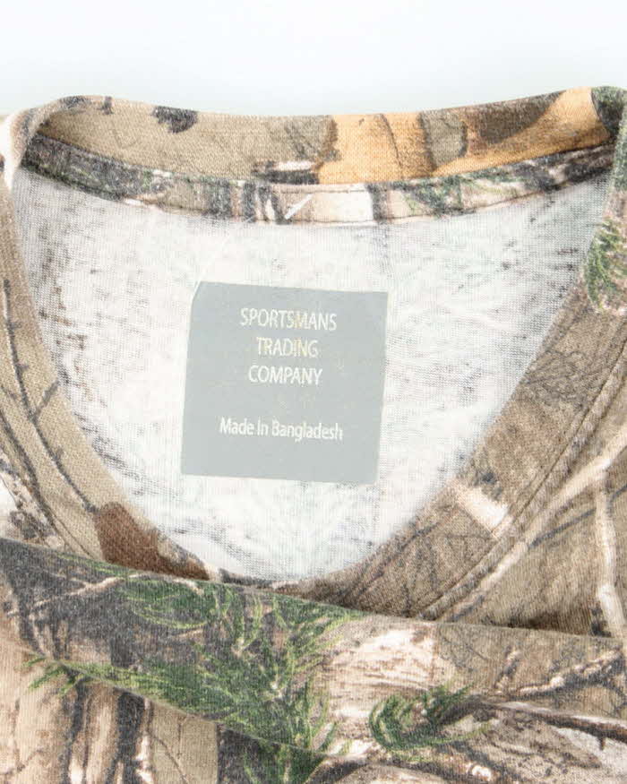Vintage 00s Realtree Camouflage T-shirt - L