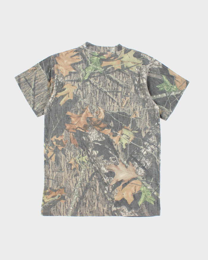 Vintage 00s Mossy Oak Camouflage T-shirt - M