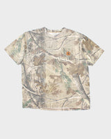 Vintage Carhartt Realtree Oversized Camouflage T-shirt - L