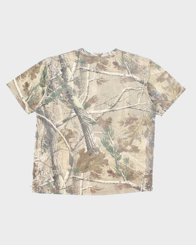 Vintage Carhartt Realtree Oversized Camouflage T-shirt - L