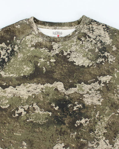 Vintage 00s Red Head Drand Co Camouflage T-shirt - XL