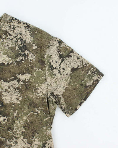 Vintage 00s Red Head Drand Co Camouflage T-shirt - XL