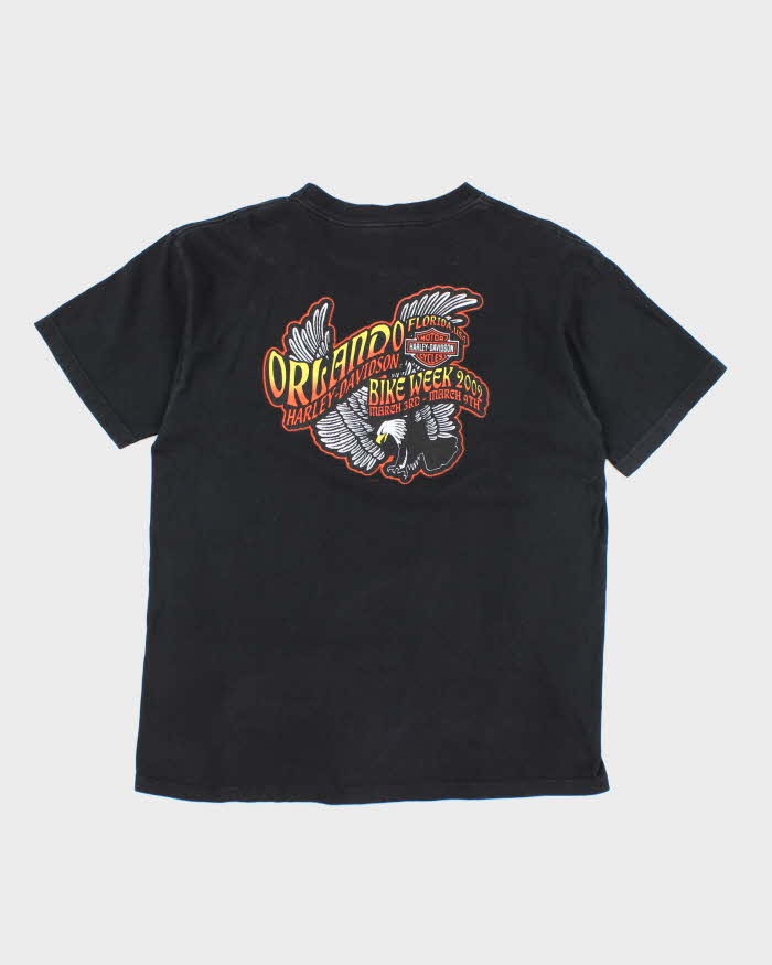 Vintage Harley Davidson Graphic T-shirt - L