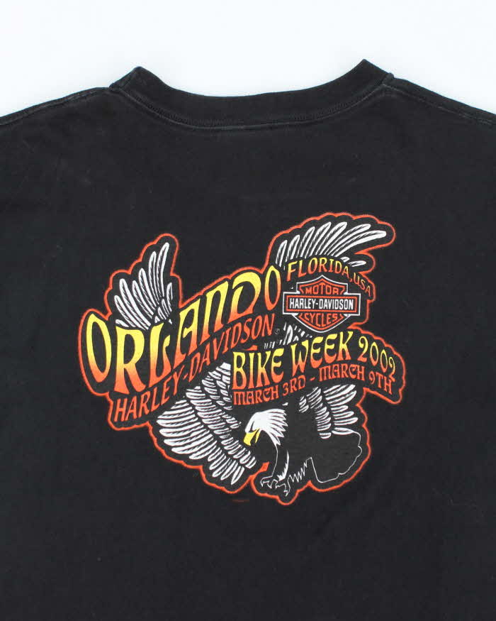 Vintage Harley Davidson Graphic T-shirt - L