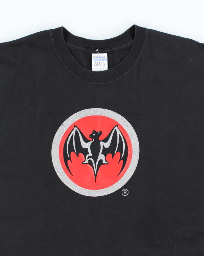 Vintage Bacardi Black T-shirt - XXL