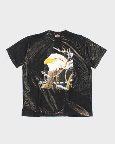 Vintage Eagle Graphic Single Stitch T-shirt - XL