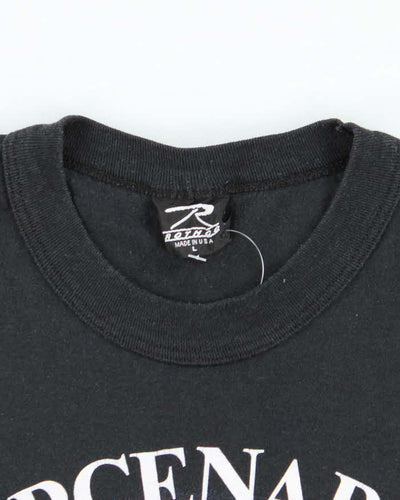 Vintage 80s Mercenaries Never Die Single Stitch T-shirt - L