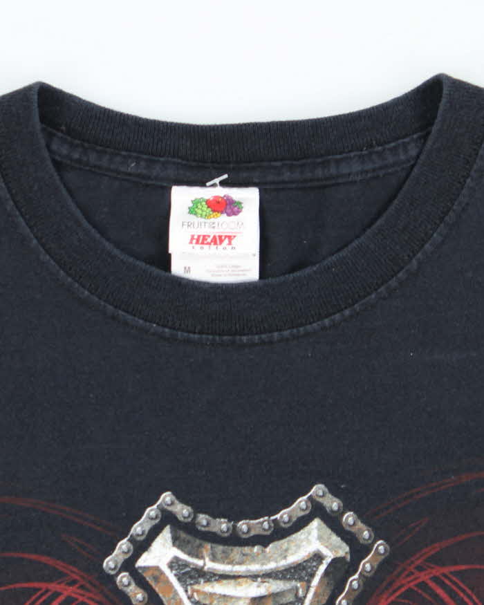 Vintage Loyal To One Crucifix Graphic T-shirt- M