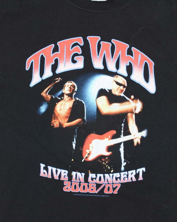 Vintage The Who 2006/07 Tour T-shirt - L