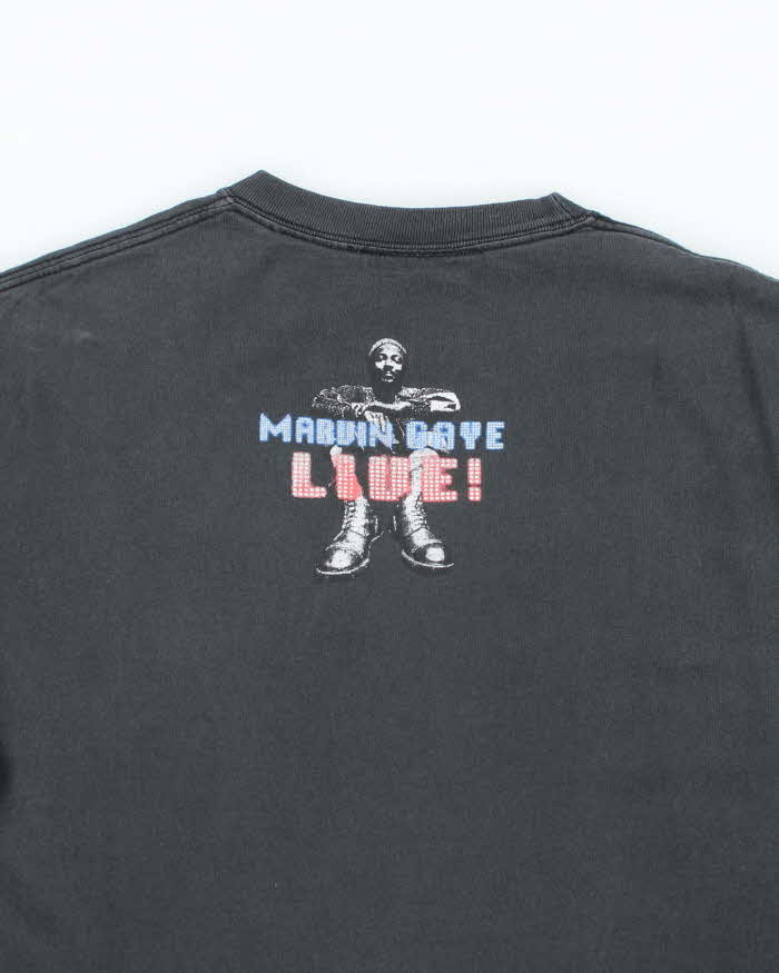 Vintage Marvin Gaye Live! 2004 T-shirt - M