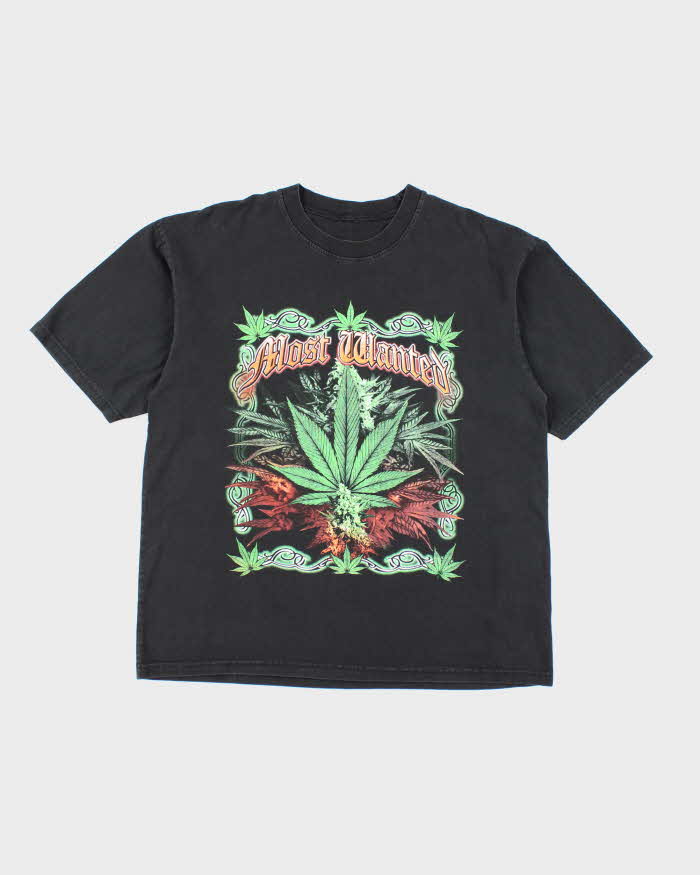 Vintage 00s Most Wanted Graphic T-shirt - XL