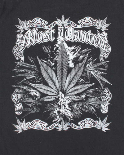 Vintage 00s Most Wanted Graphic T-shirt - XL