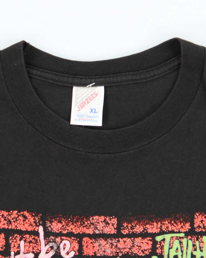 Vintage Elvis Presley Graffiti T-shirt - XL