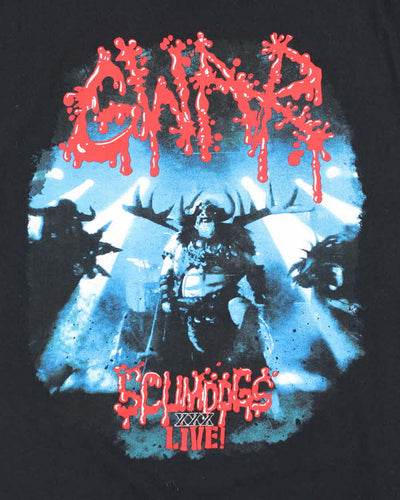 Vintage GWAR Scumdogs xxx Live 30th Anniversary T-shirt - XXL