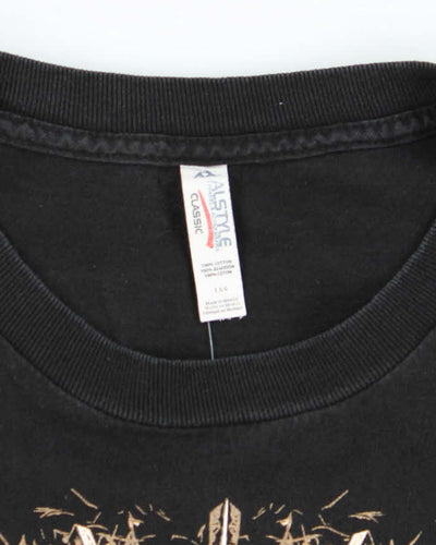Vintage Knives Out Graphic T-shirt - L