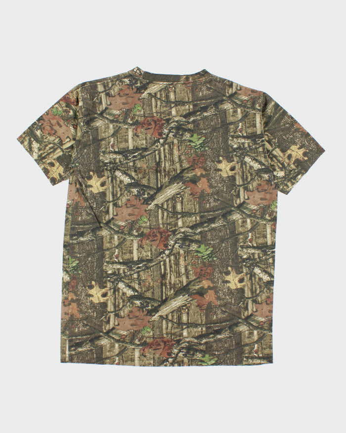 Vintage Berne Outdoors Camouflage T-shirt - M