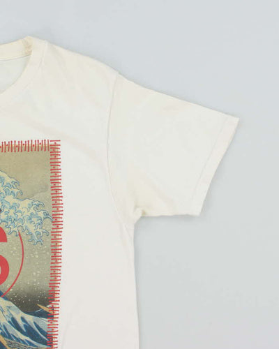 Vintage Stussy The Great Wave off Kanagawa T-shirt - M