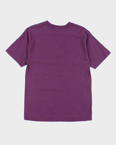 Vintage Stussy Holographic Logo T-shirt - M