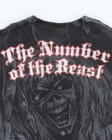 Vintage Iron Maiden All Over Print T-shirt - XL