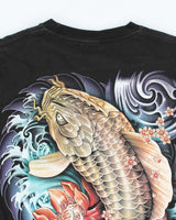 Vintage Y2k 00s Cabello Koi Fish T-shirt - S