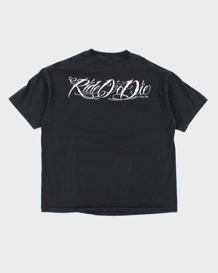 Vintage Ride Or Die Graphic T-shirt - XL