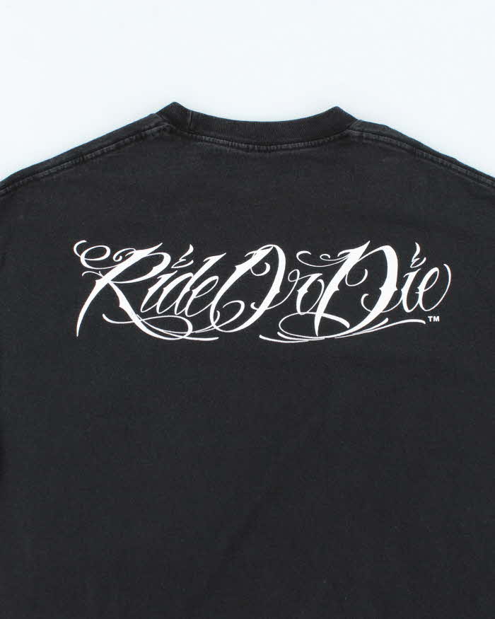 Vintage Ride Or Die Graphic T-shirt - XL