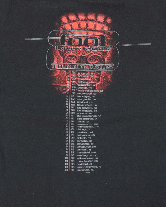 Vintage Tool 2006 Tour T-shirt - M