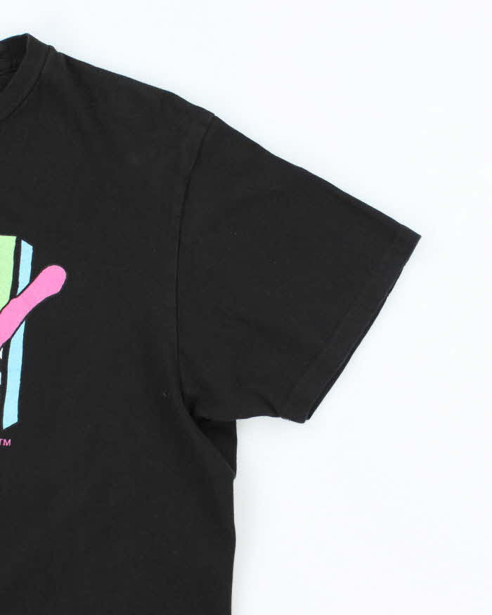 Vintage MTV Black Short Sleeve T-shirt - M