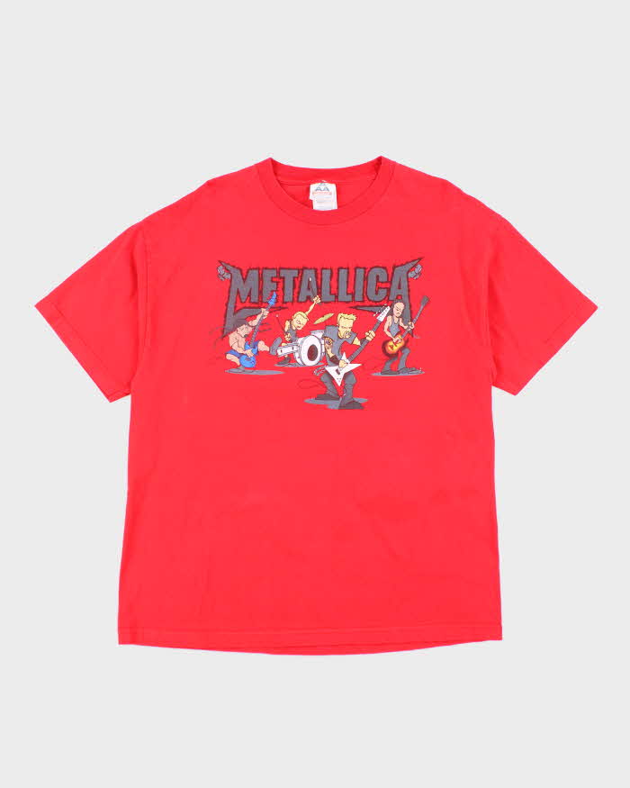 Vintage Metallica Madly In Anger World Tour T-shirt - XL