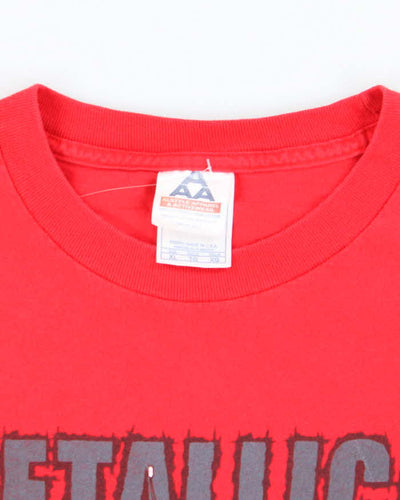 Vintage Metallica Madly In Anger World Tour T-shirt - XL