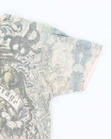 Vintage Y2k 00s Vick Mayhem All Over Print T-shirt - L