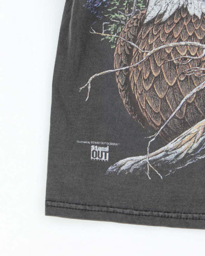 Vintage Eagle Calgary Canada T-shirt - M