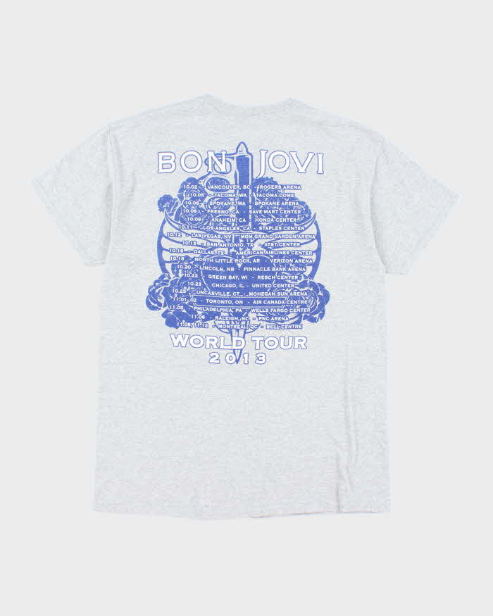 Vintage Bon Jovi What About Now Tour T-shirt - L