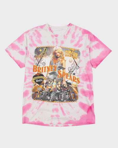 Vintage 00s Britney Spears The Circus Tour T-shirt - M