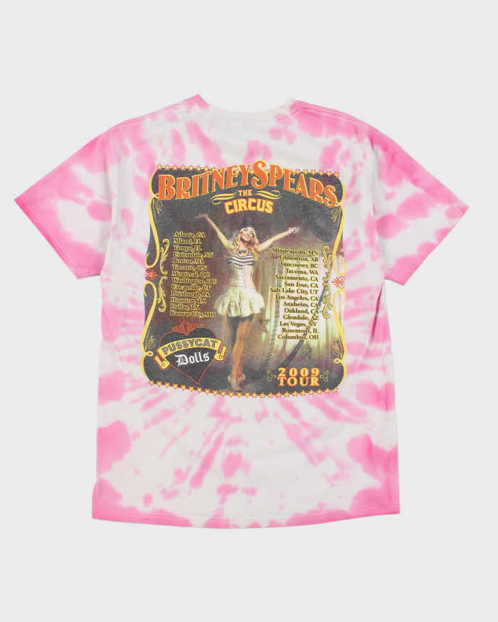Vintage 00s Britney Spears The Circus Tour T-shirt - M