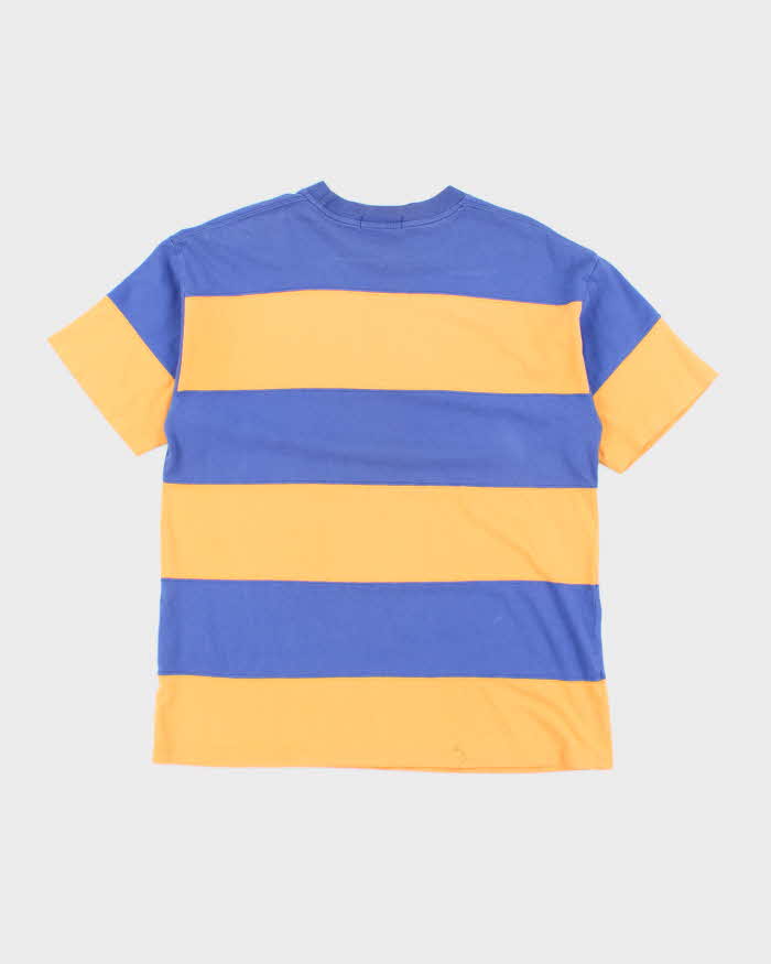 Vintage Giordano Stripe T-shirt - M