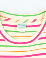 Vintage Guess Originals Stripe T-shirt - XL