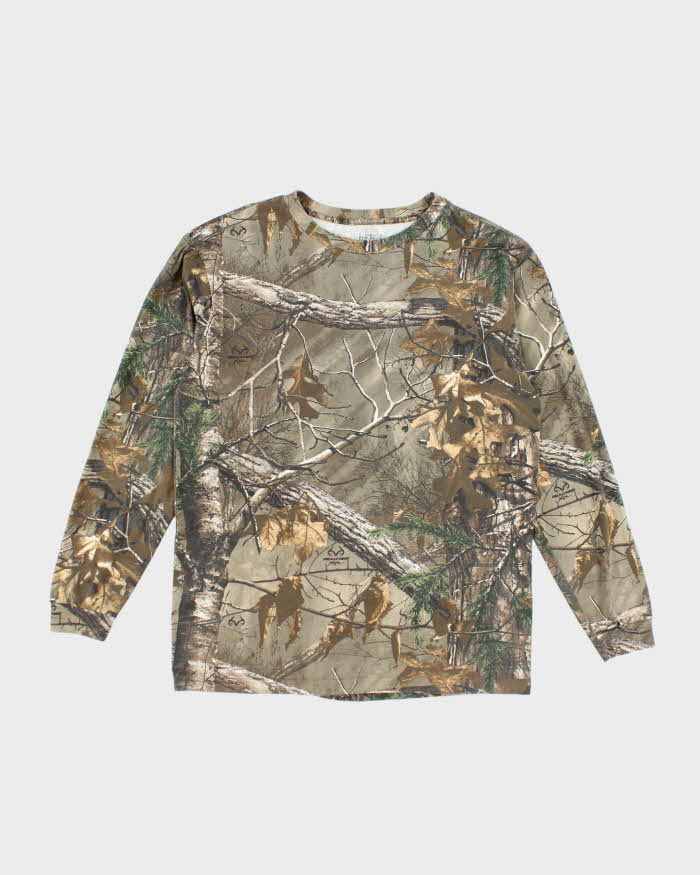 Vintage Red Head Realtree Long Sleeve T-shirt - L