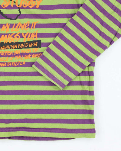 Vintage Stussy Long Sleeve T-shirt - XL