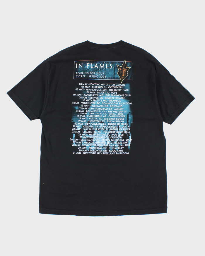 Vintage 2000's In Flames Graphic T-shirt - XL