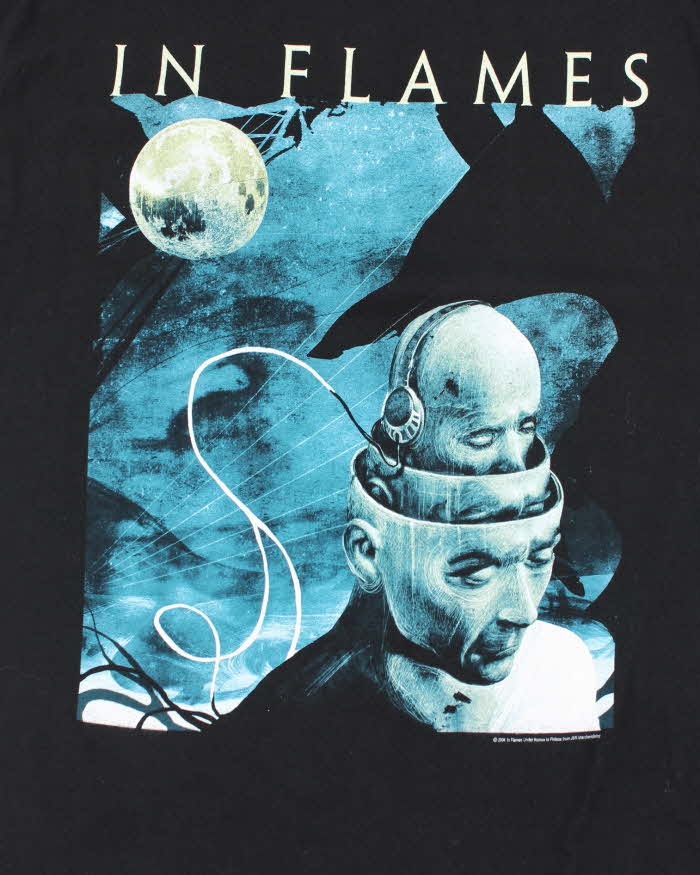 Vintage 2000's In Flames Graphic T-shirt - XL