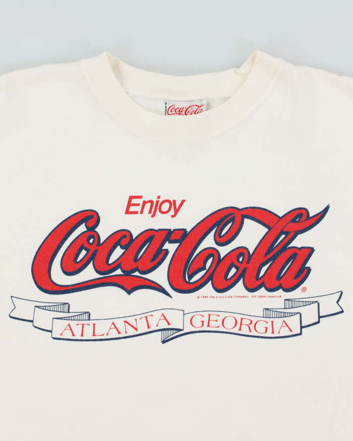 Vintage Coca Cola Graphic T-shirt - L