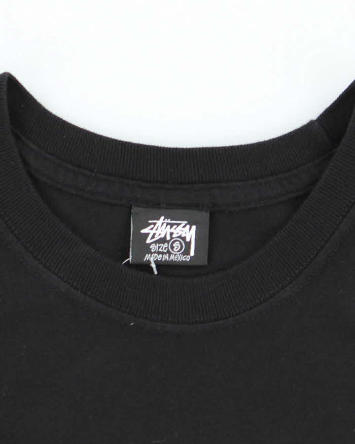 Vintage 00s Stussy Midnight Insanity T-shirt - S