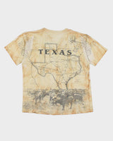 Vintage Texas All Over Print T-shirt - XL