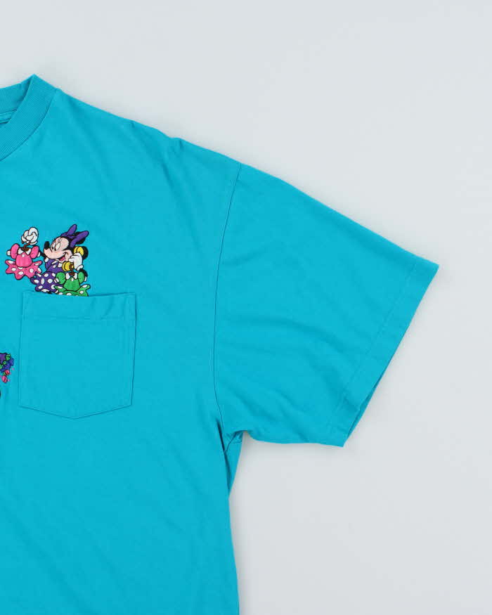Vintage Disney Embroidered  T-shirt - XXL