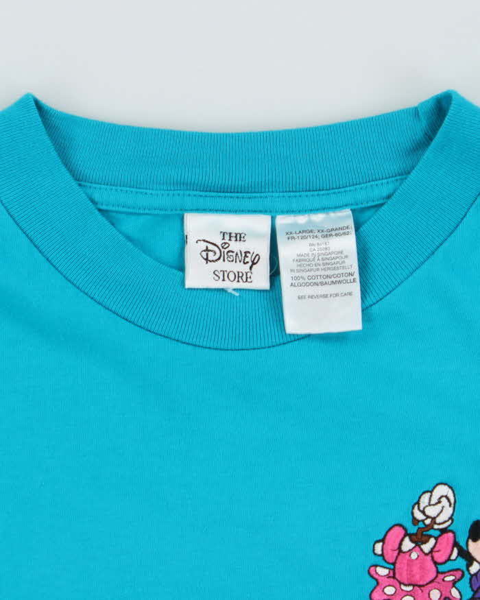 Vintage Disney Embroidered  T-shirt - XXL